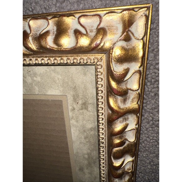 8 X 10 Baroque Style Gold Scrolled Frame Wood - Picture 4 of 11